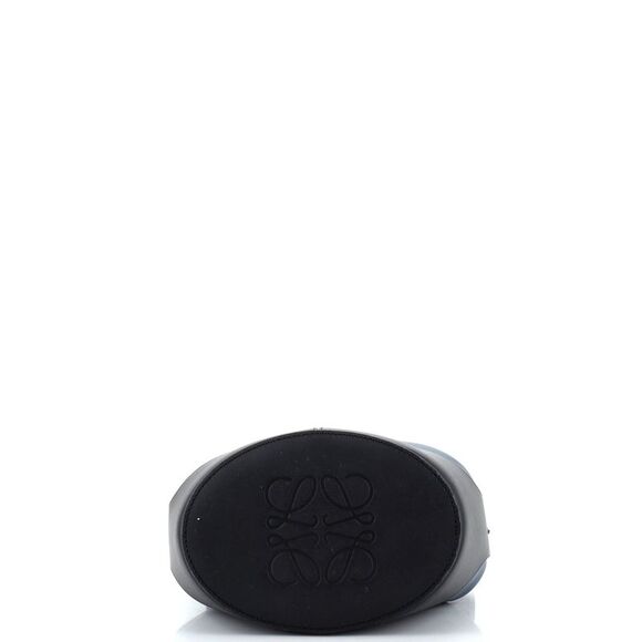 Loewe Balloon Bucket Bag Leather Small Blue - Picture 4 of 7